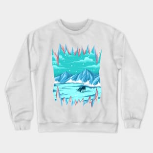 winter hunt Crewneck Sweatshirt